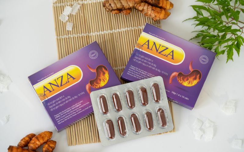 Viên uống thảo dược dạ dày ANZA hỗ trợ điều trị bệnh dạ dày hiệu quả tại nhà